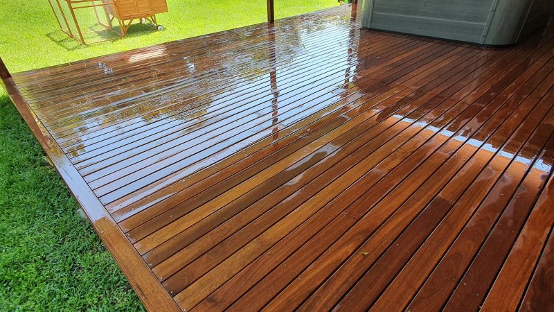 Completed Deck with Finish