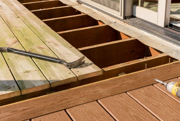 Cost of Old Deck Repair in Jackson