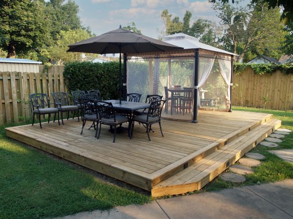 Cost of Floating Deck Installation in Jackson