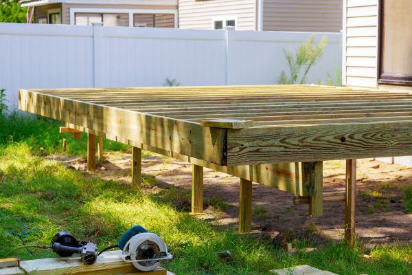 Cost of Elevated Deck Installation in Jackson