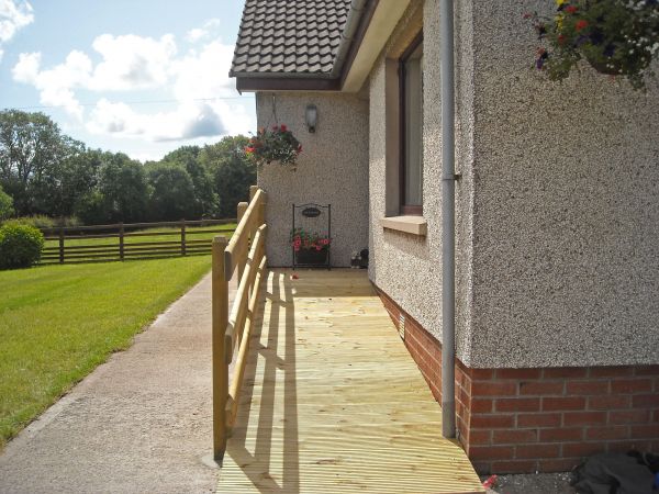 Cost of Hardwood Ramp Installation in Jackson