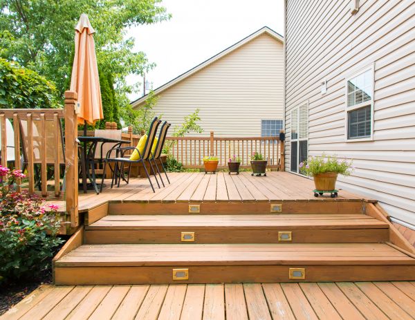 Cost of Wooden Patio Installation in Jackson