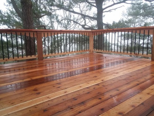 Cost of Cedar Deck Repair in Jackson